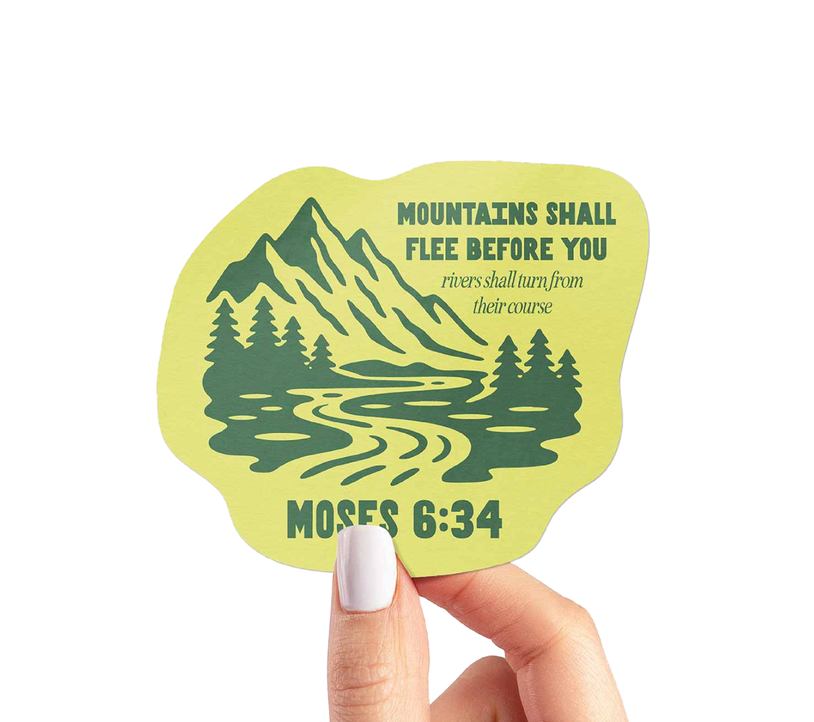 2026 Youth Theme Walk with Me Mountain Sticker