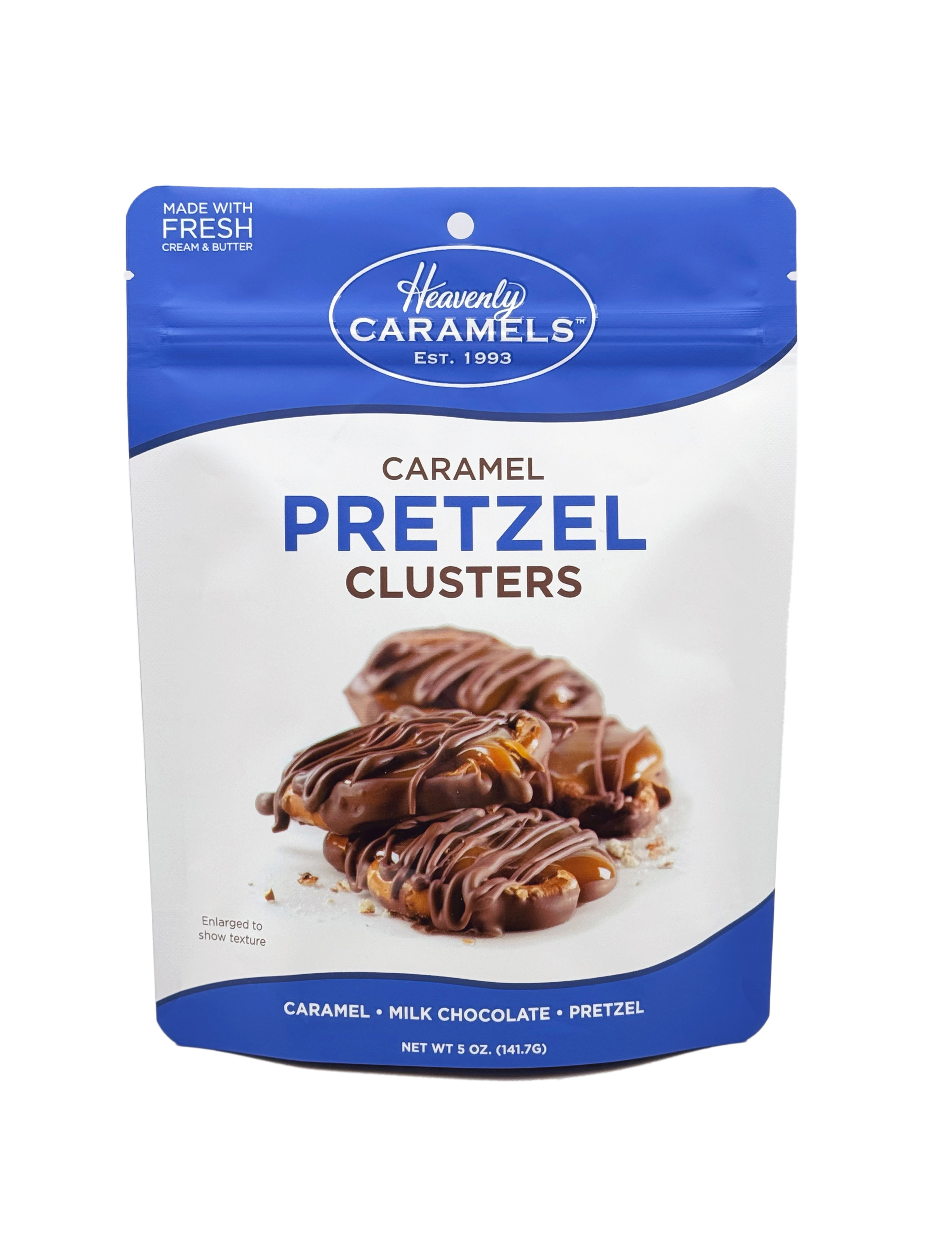 Caramel Pretzel Cluster
