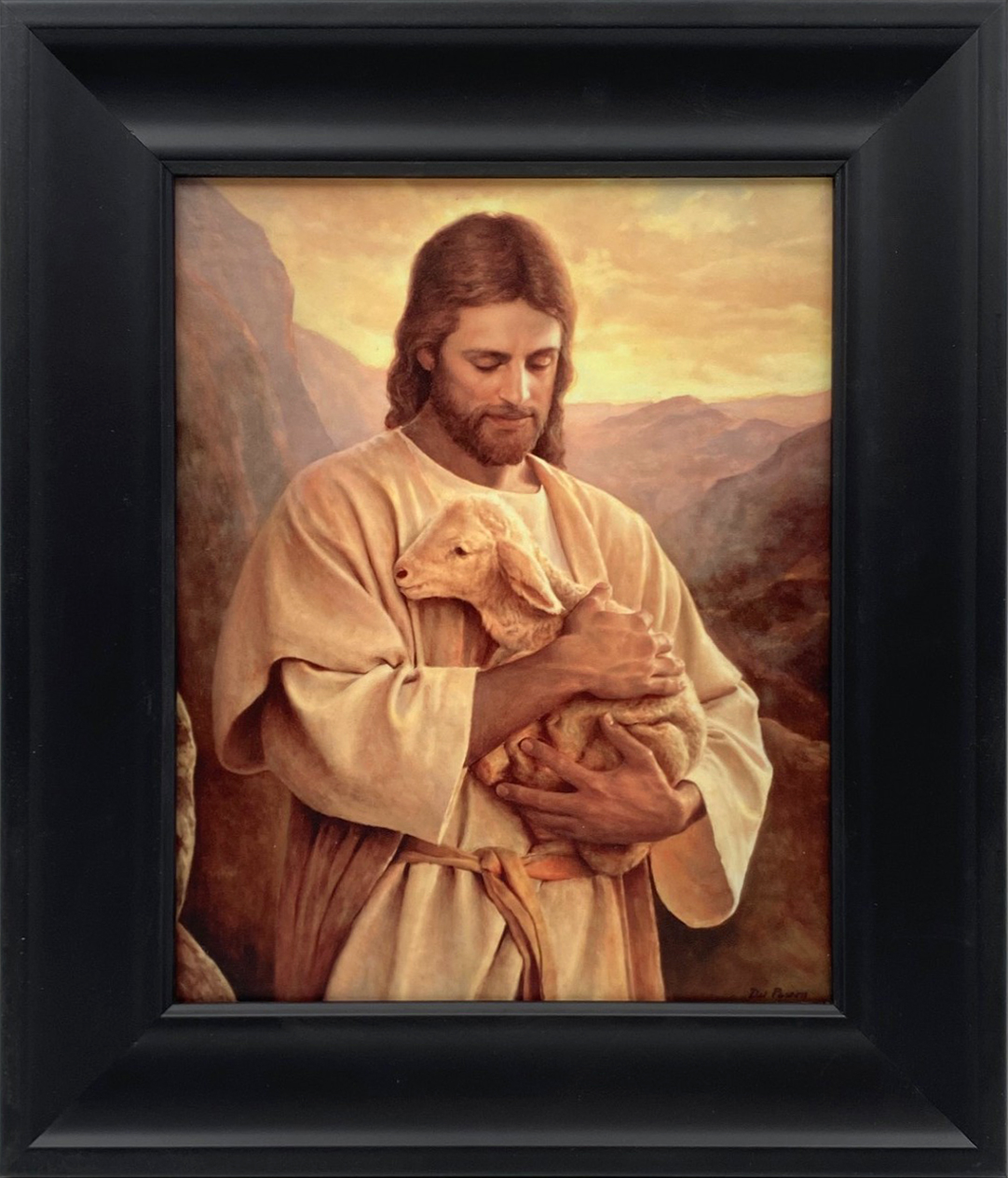 Lost Lamb (12x14 Framed Paper Print)