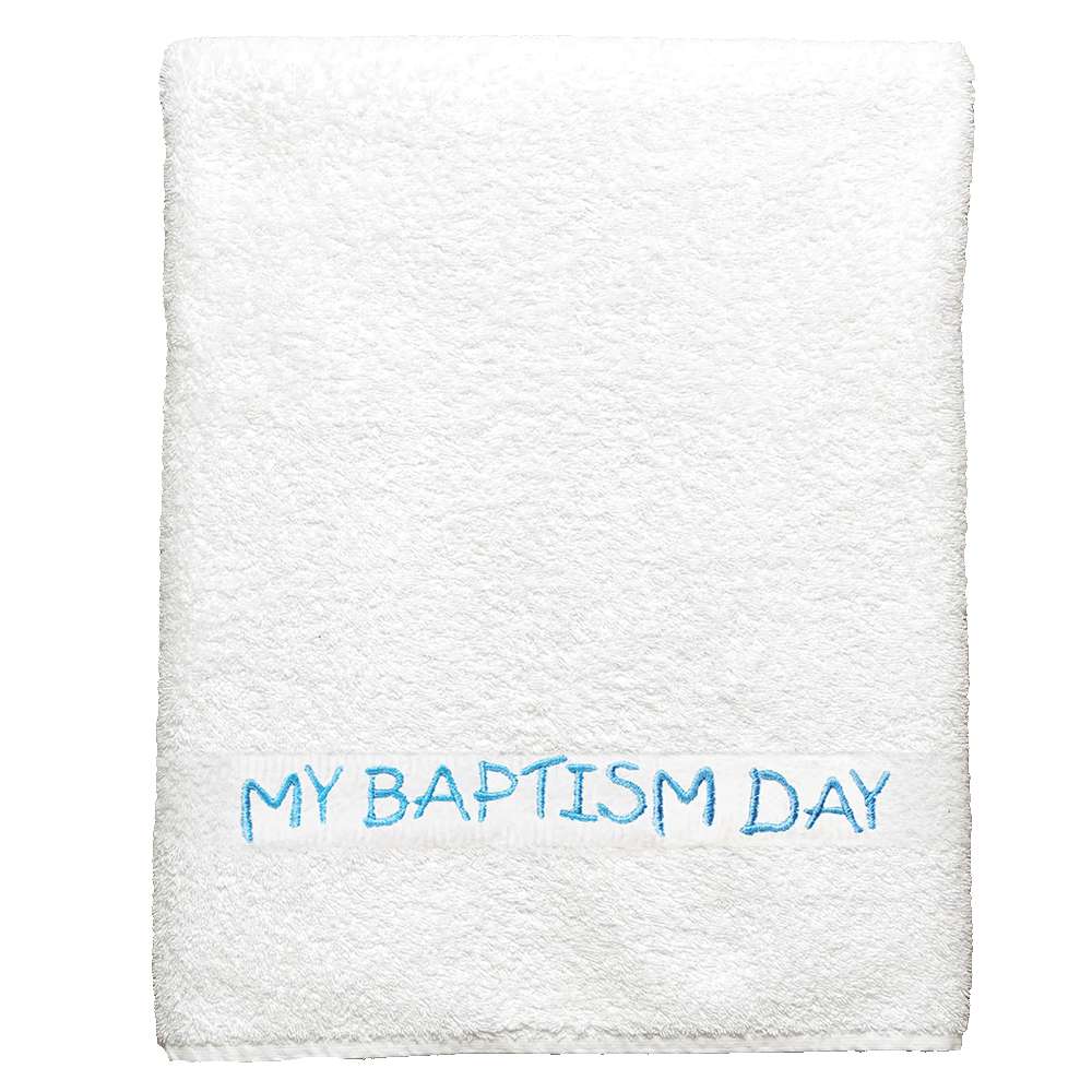 Baptism Day Towel, , large image number 0
