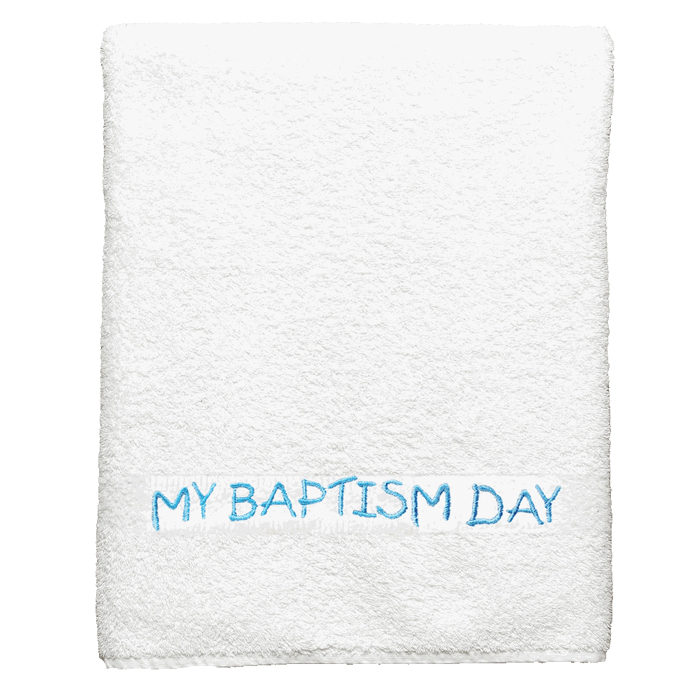 Baptism Day Towel, , large image number 0