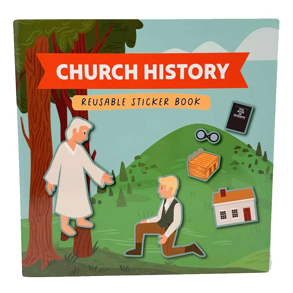 Church History Reusable Sticker Book
