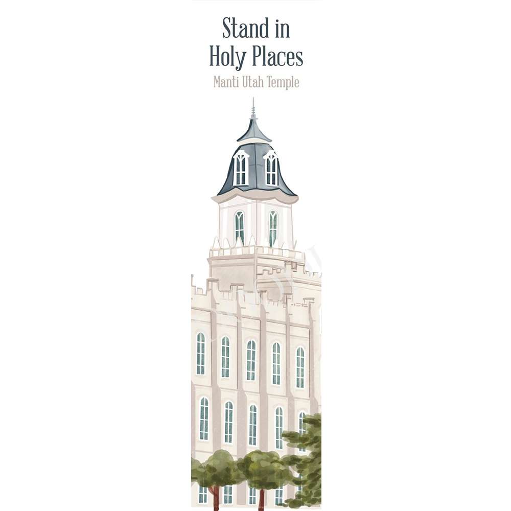 Manti Temple Bookmark