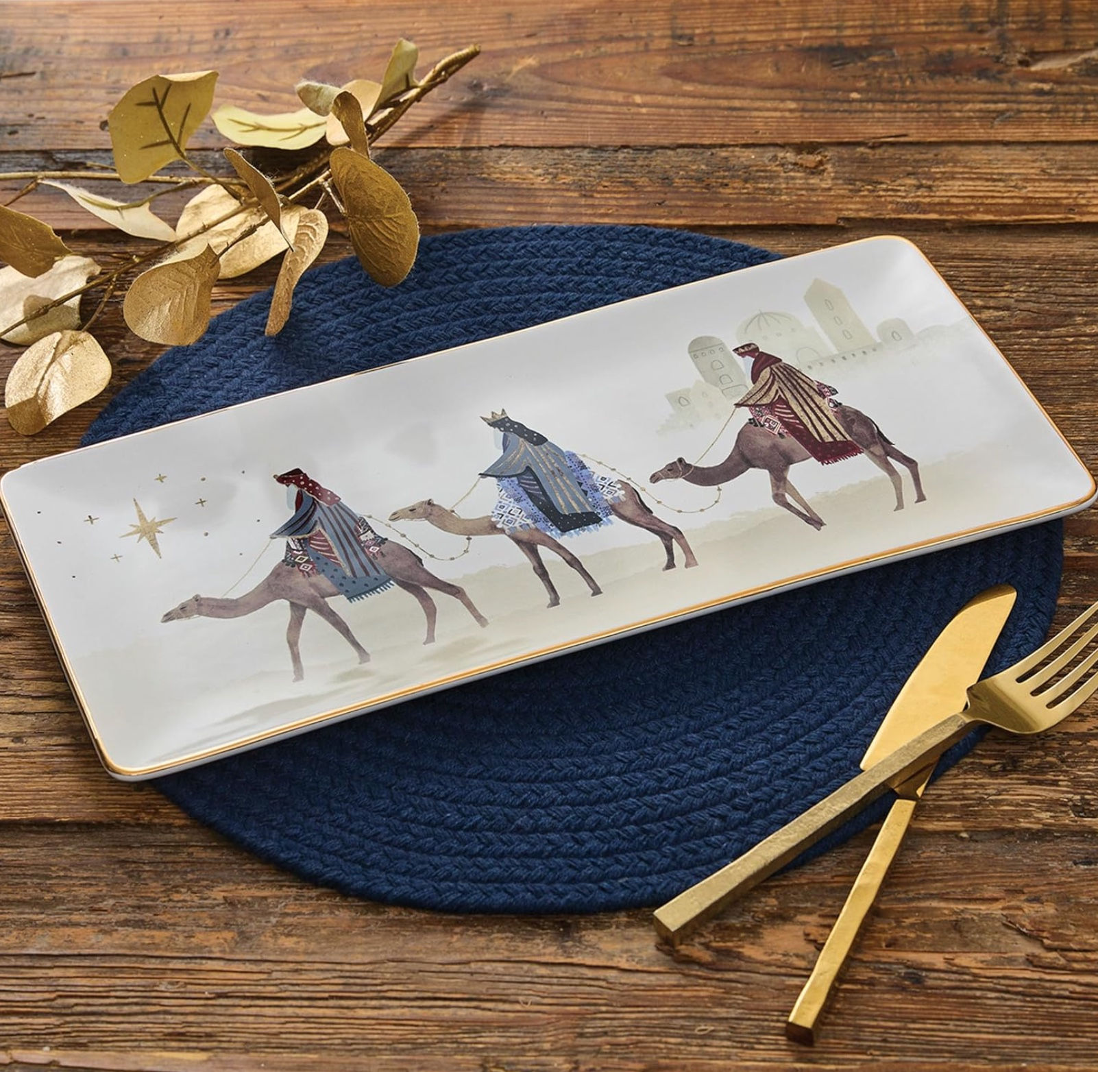 Away in a Manger Platter, , large