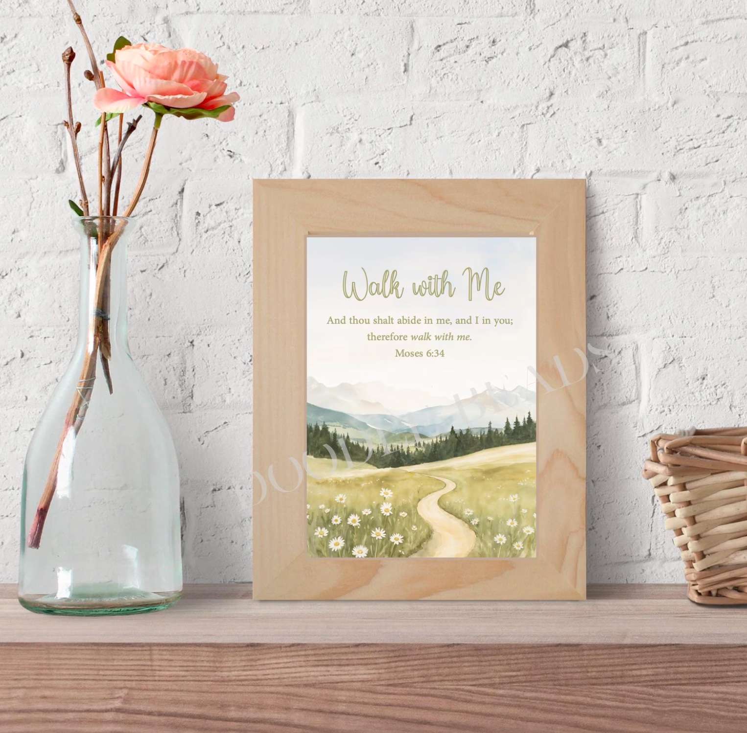 2026 Youth Theme Walk with Me Daisy Meadow Print, , large image number 1