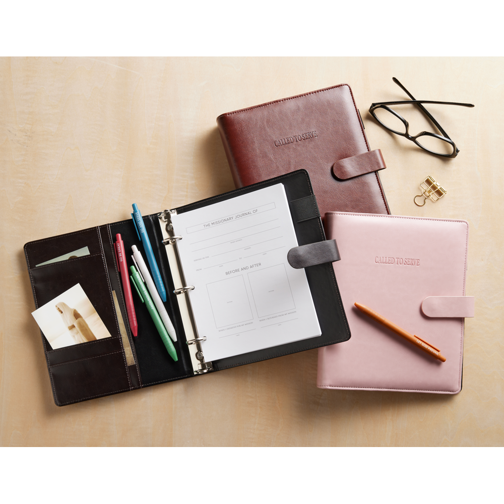 Called to Serve Leather Missionary 3-Ring Journal, , large image number 5