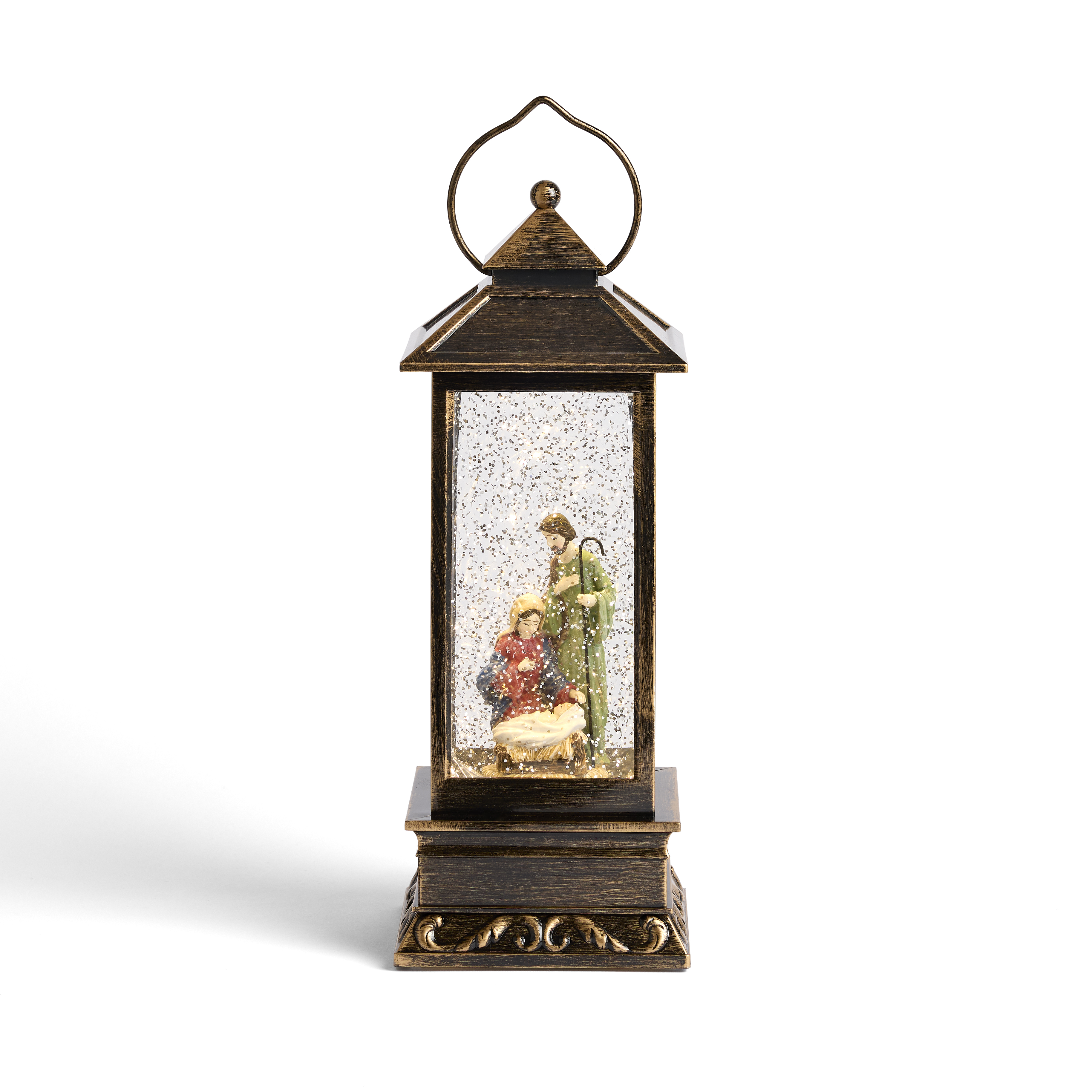Light-up Holy Family Nativity Lantern, , large image number 0