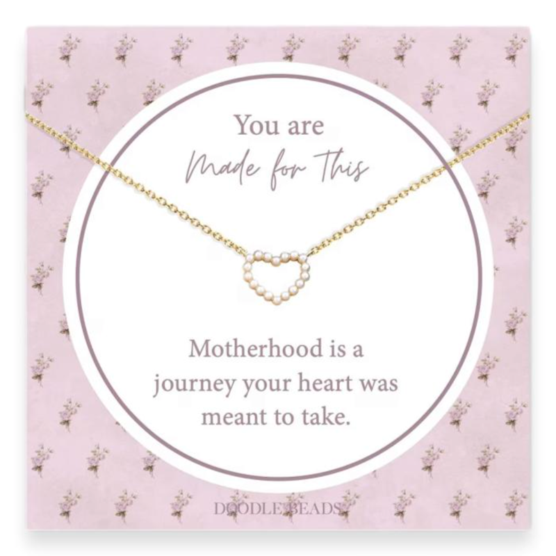 Made for This Pearl Heart Necklace, , large image number 1