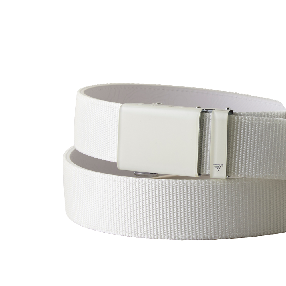 White on White Nylon 40mm Belt, , large image number 2