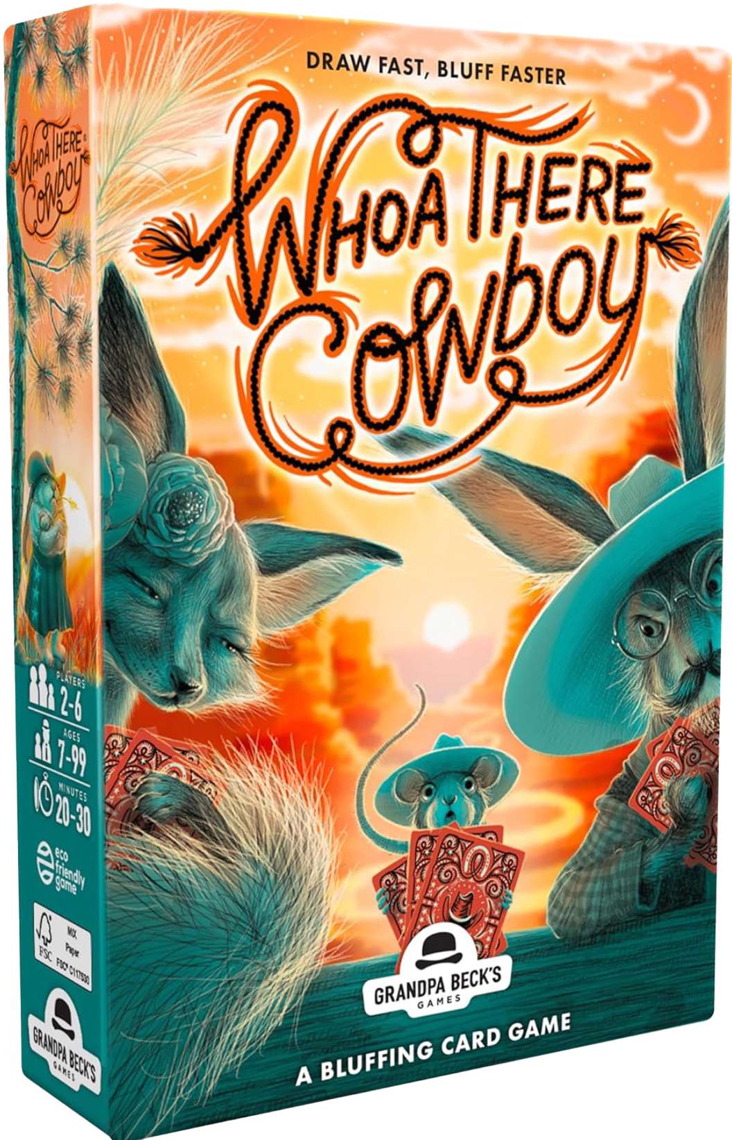 Whoa There Cowboy Card Game