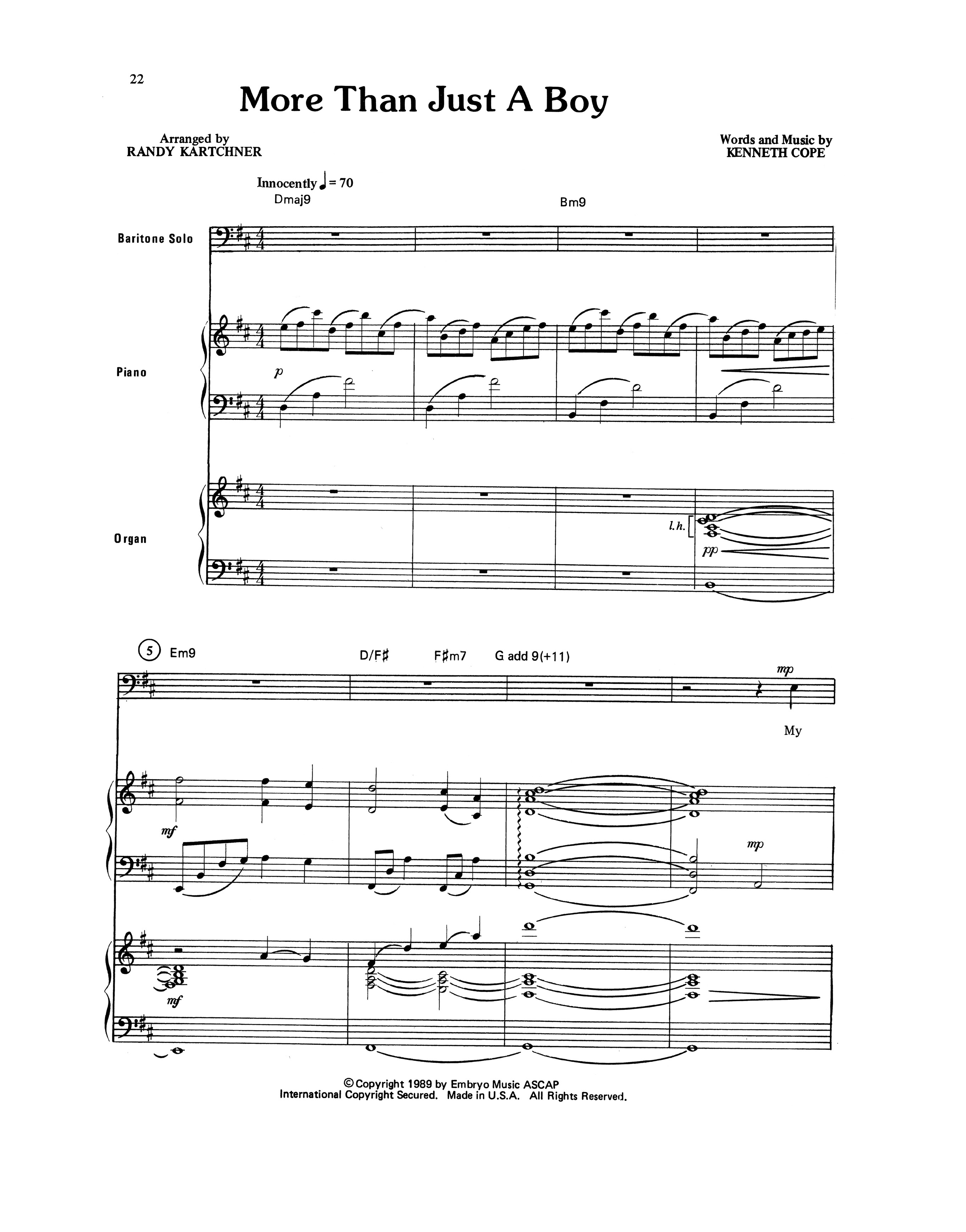 More Than Just a Boy