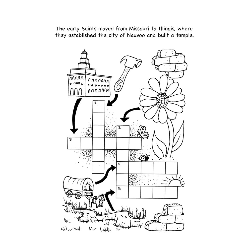 Easy Picture Crosswords for Latter-Day Saint Kids, , large image number 1