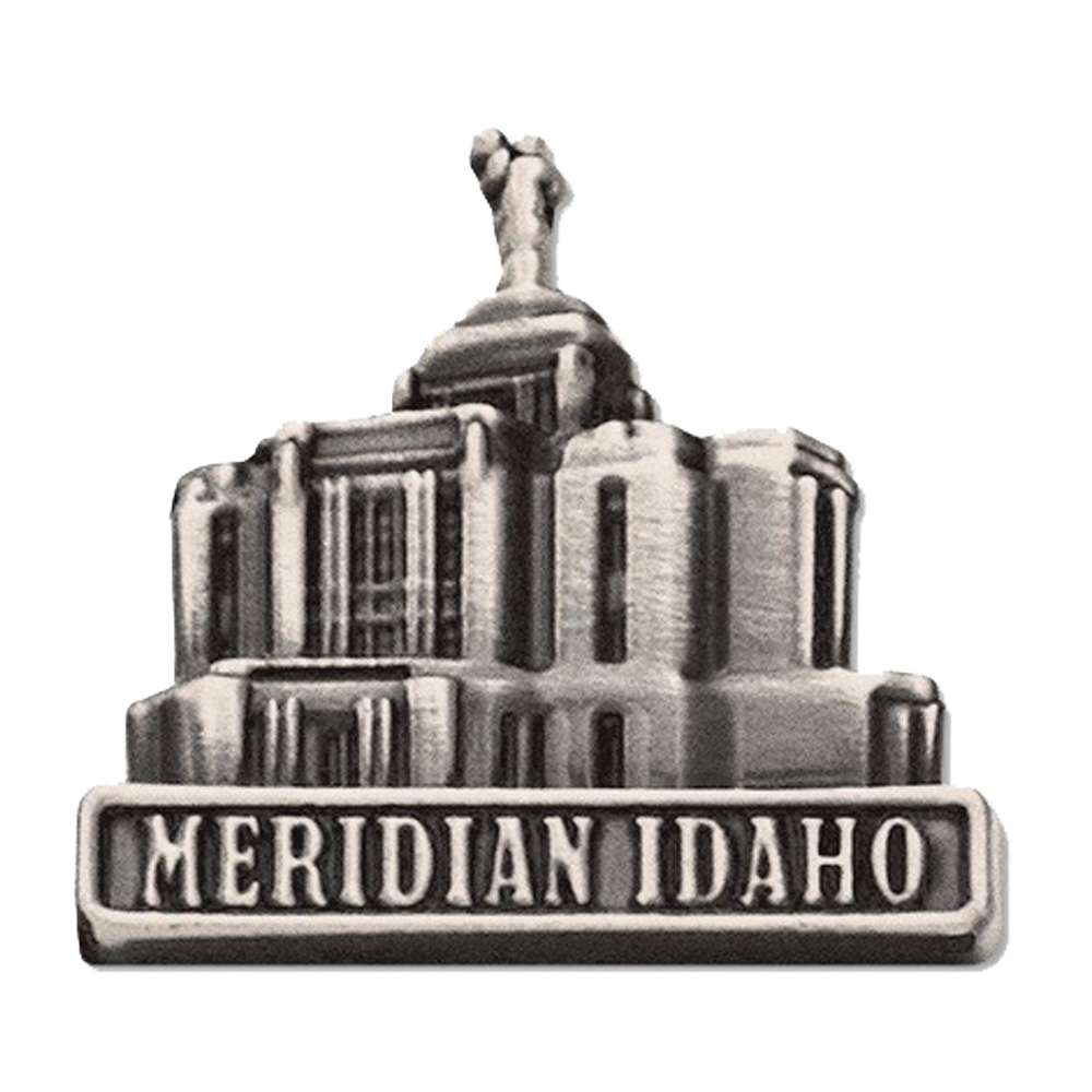 Meridian Idaho Temple Pin