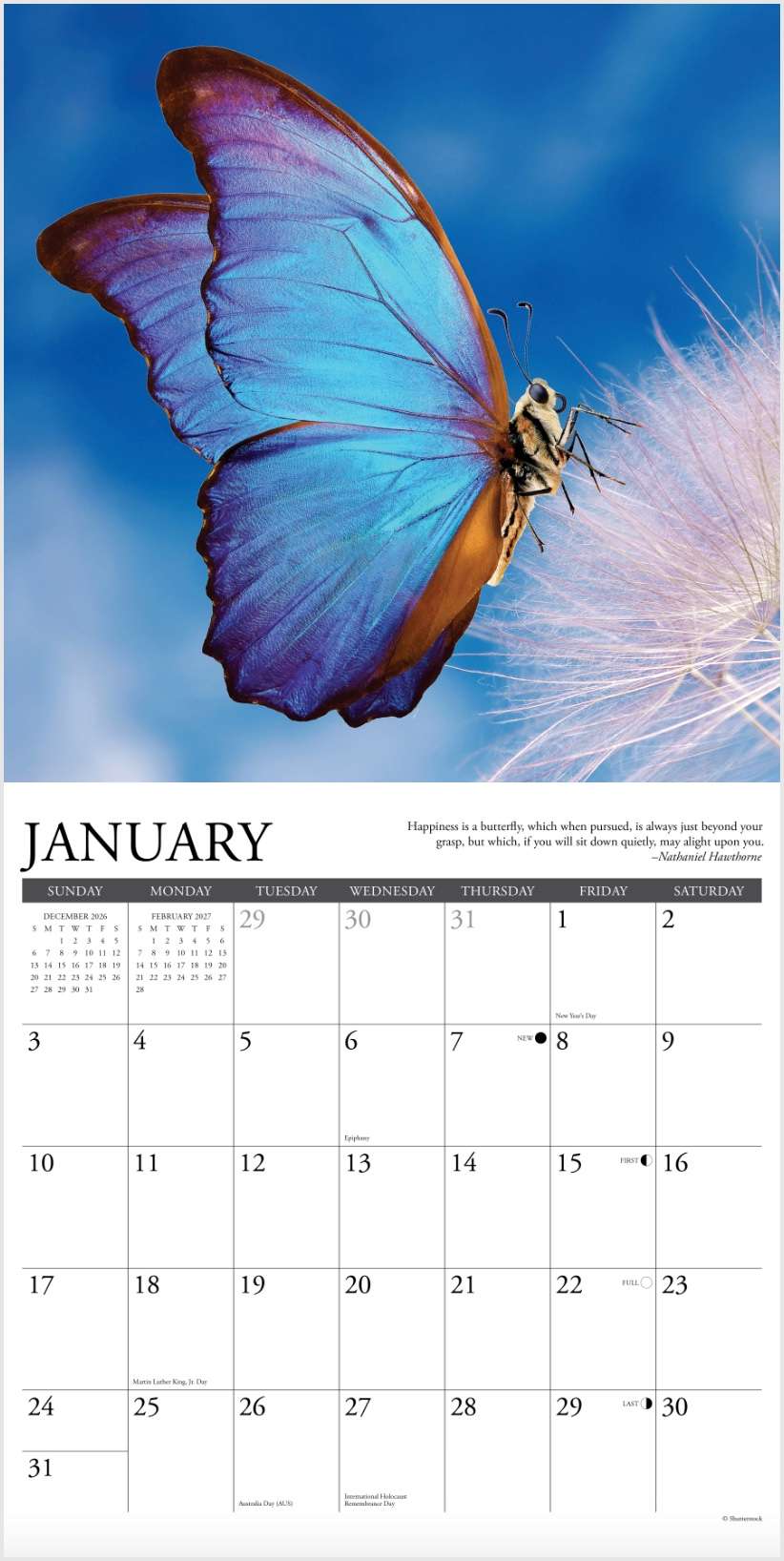2027 Inspirations Wall Calendar, , large