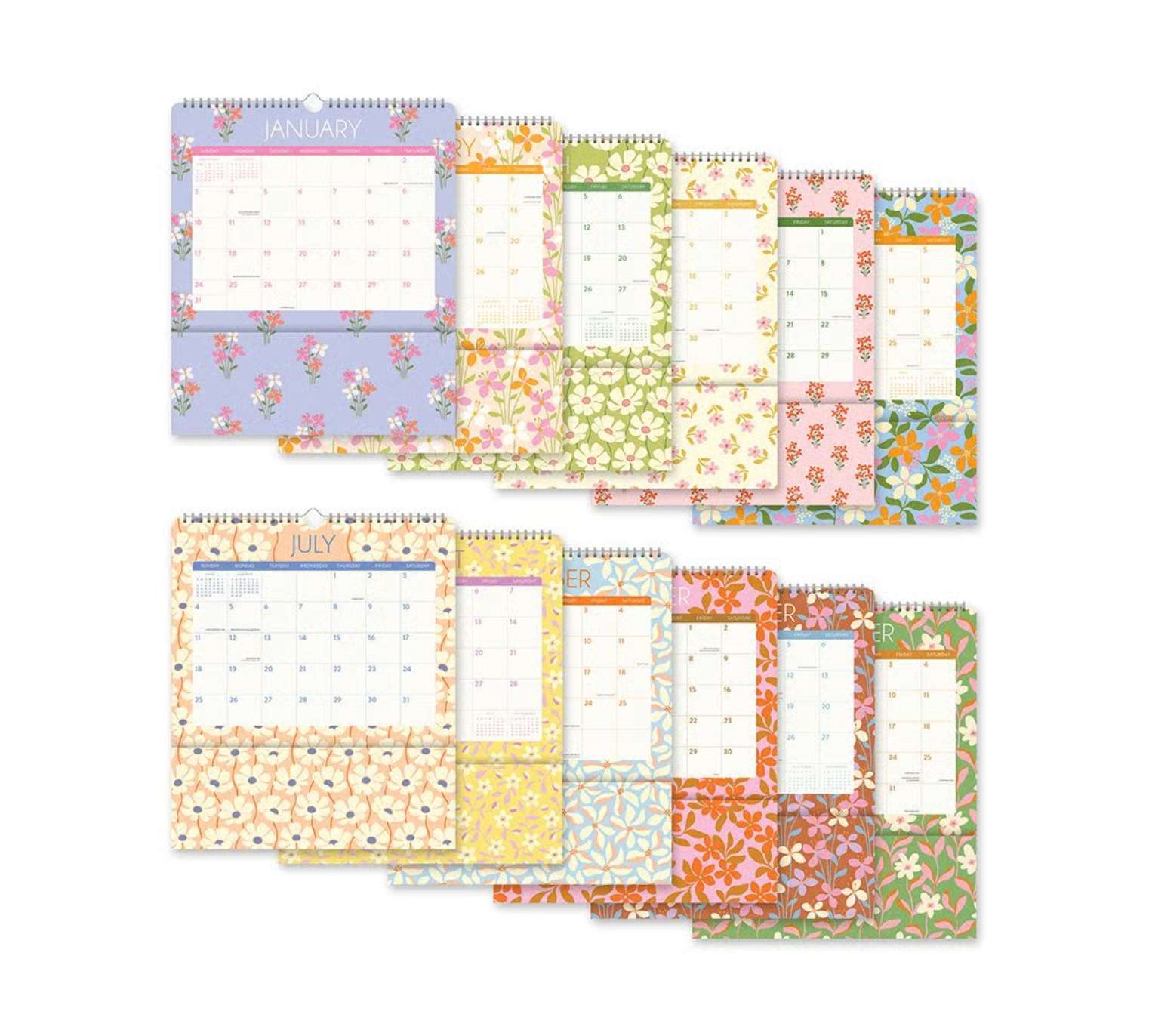 2027 Secret Garden Pockets Plus Calendar, , large image number 4