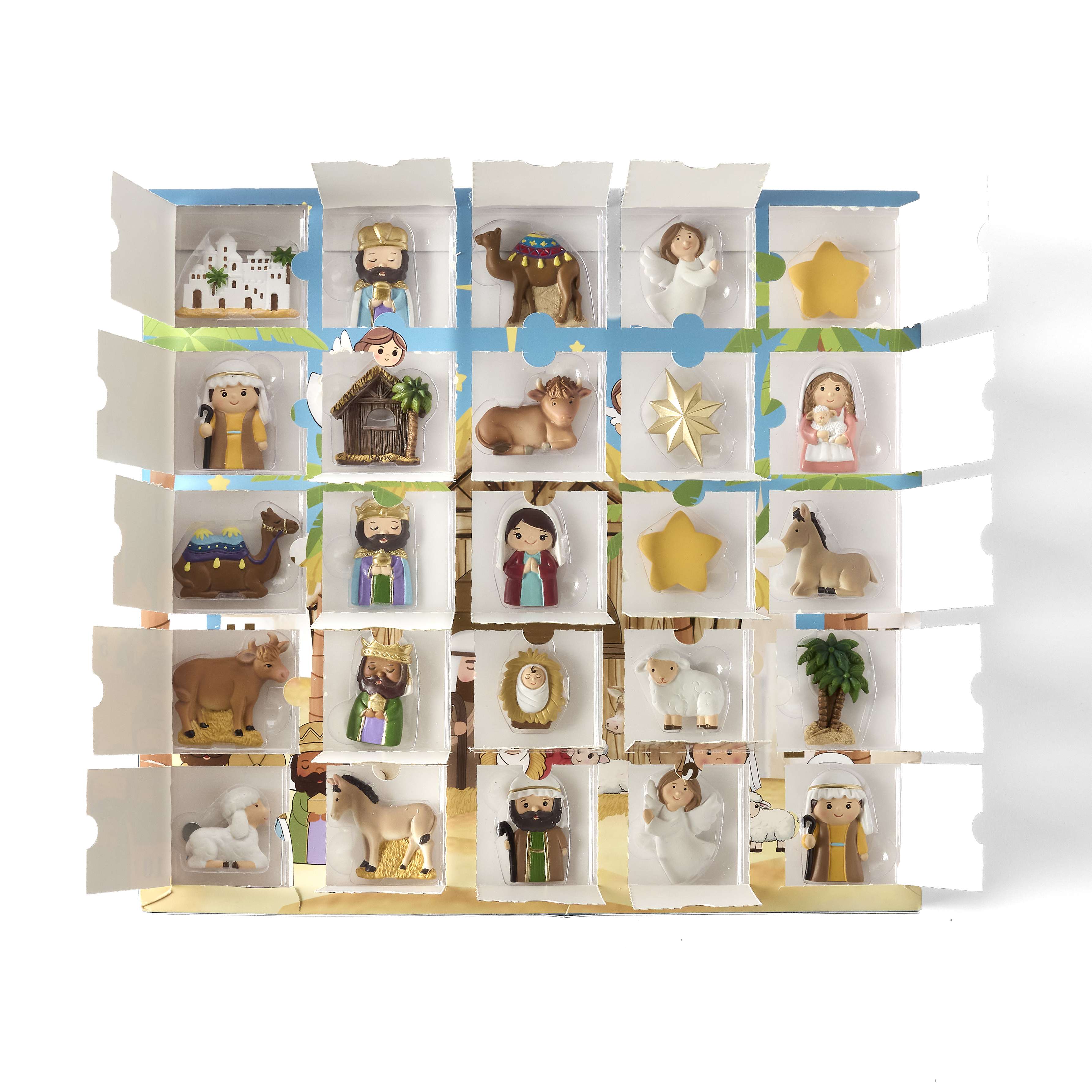 Nativity Advent Calendar with Magnets, , large image number 2