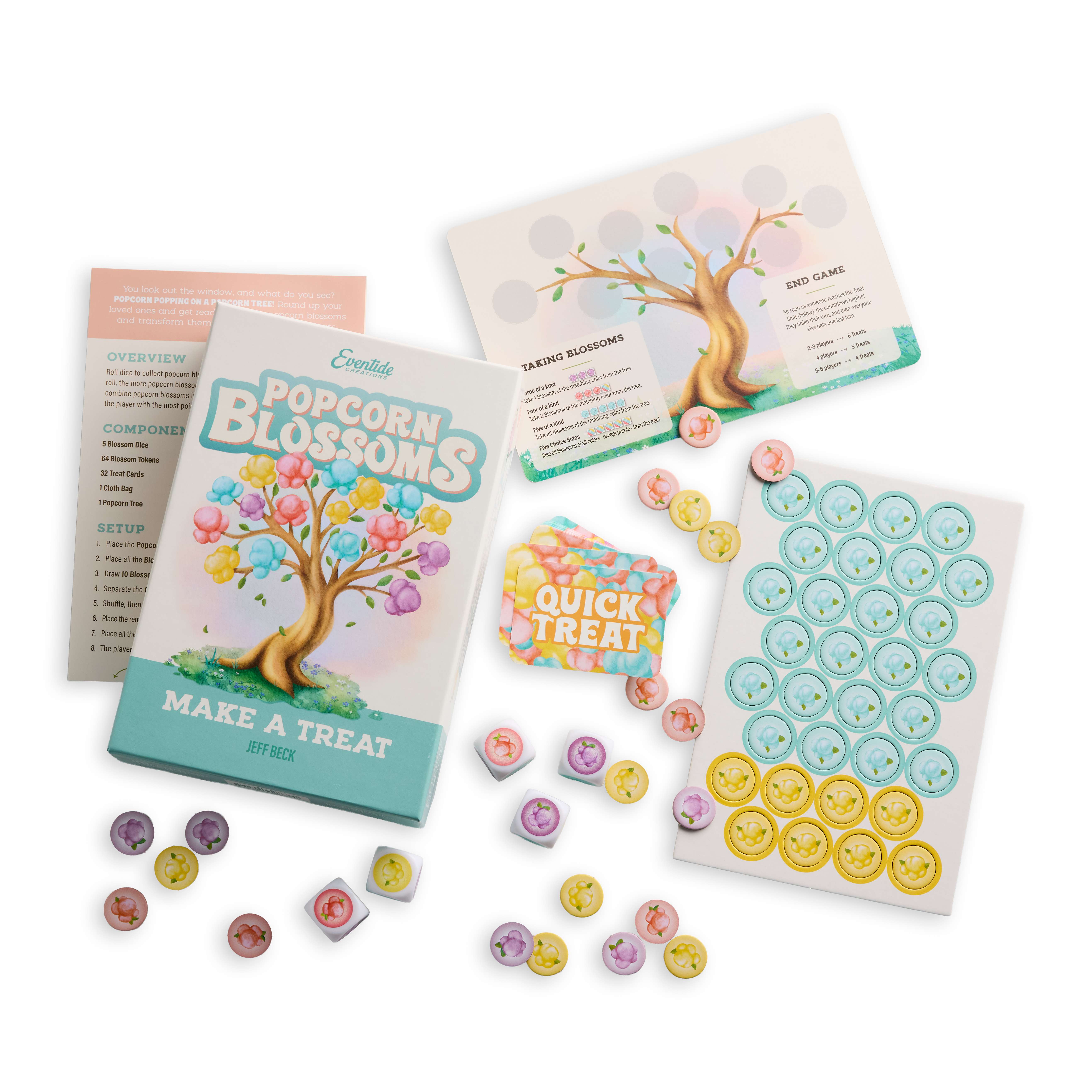 Popcorn Blossoms Card Game, , large