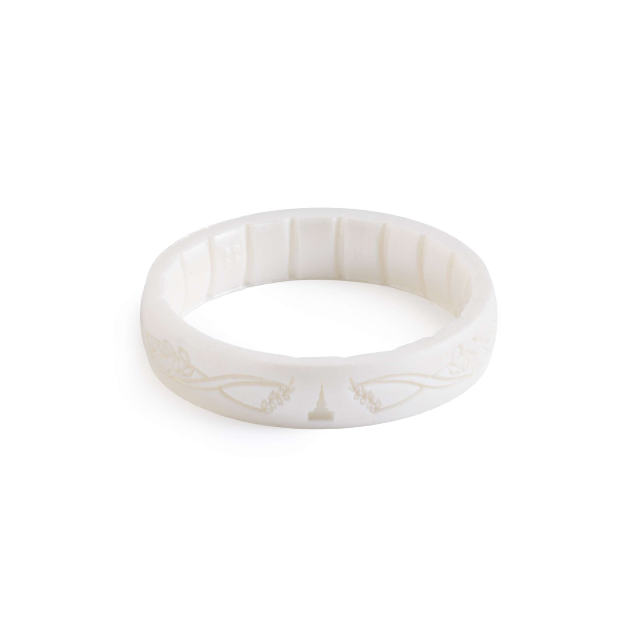 Idaho Falls Temple Thin Silicone Ring