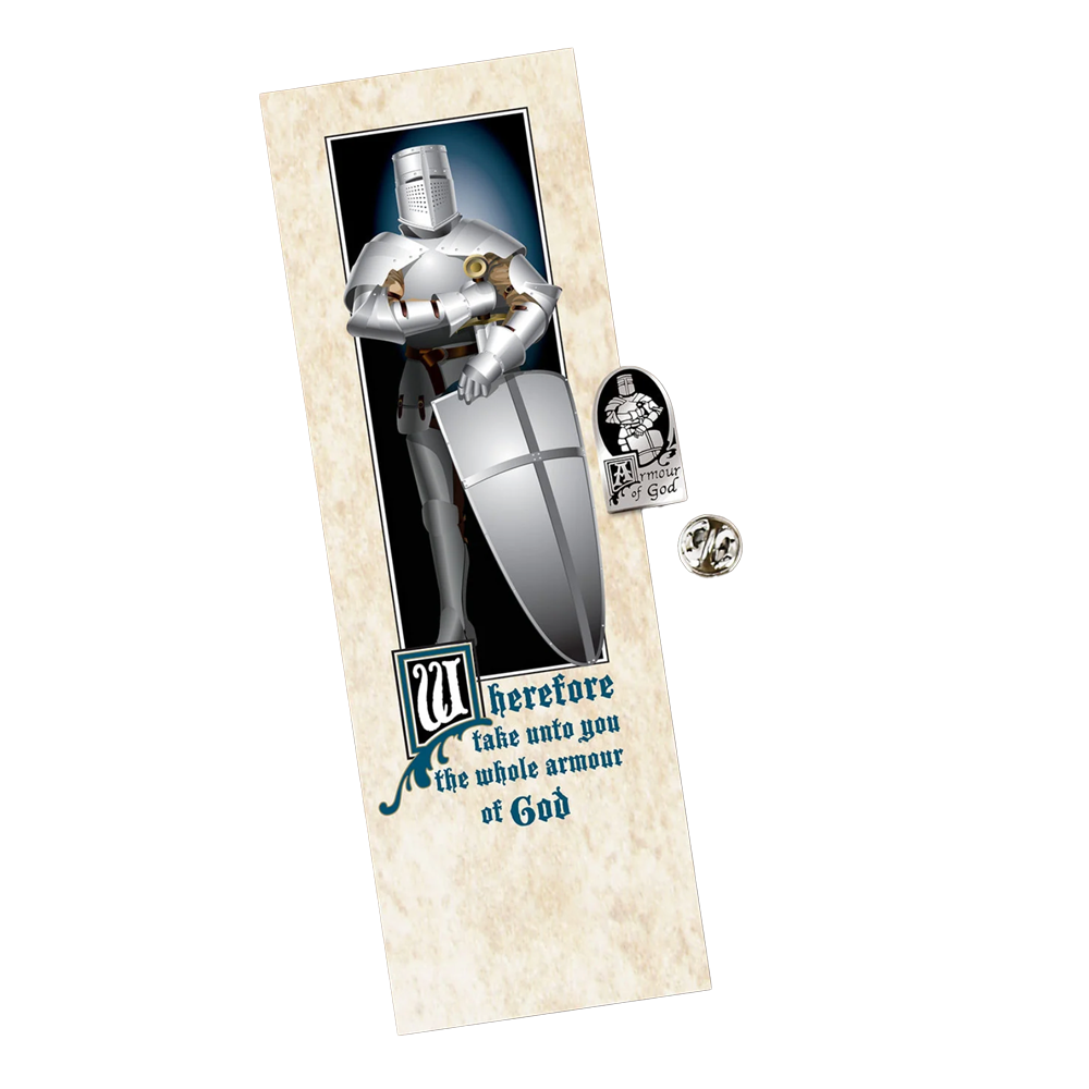 Armour of God Bookmark with Pin, , large