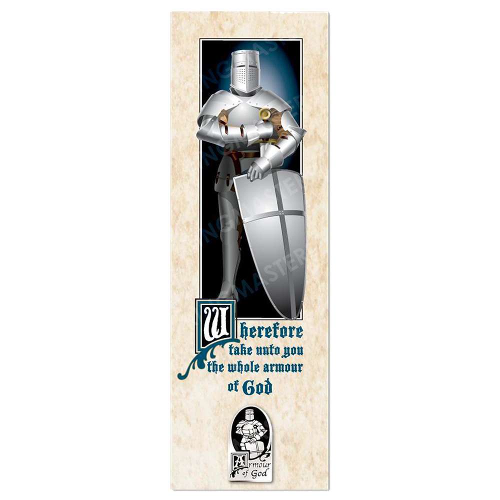 Armour of God Bookmark with Pin, , large image number 0