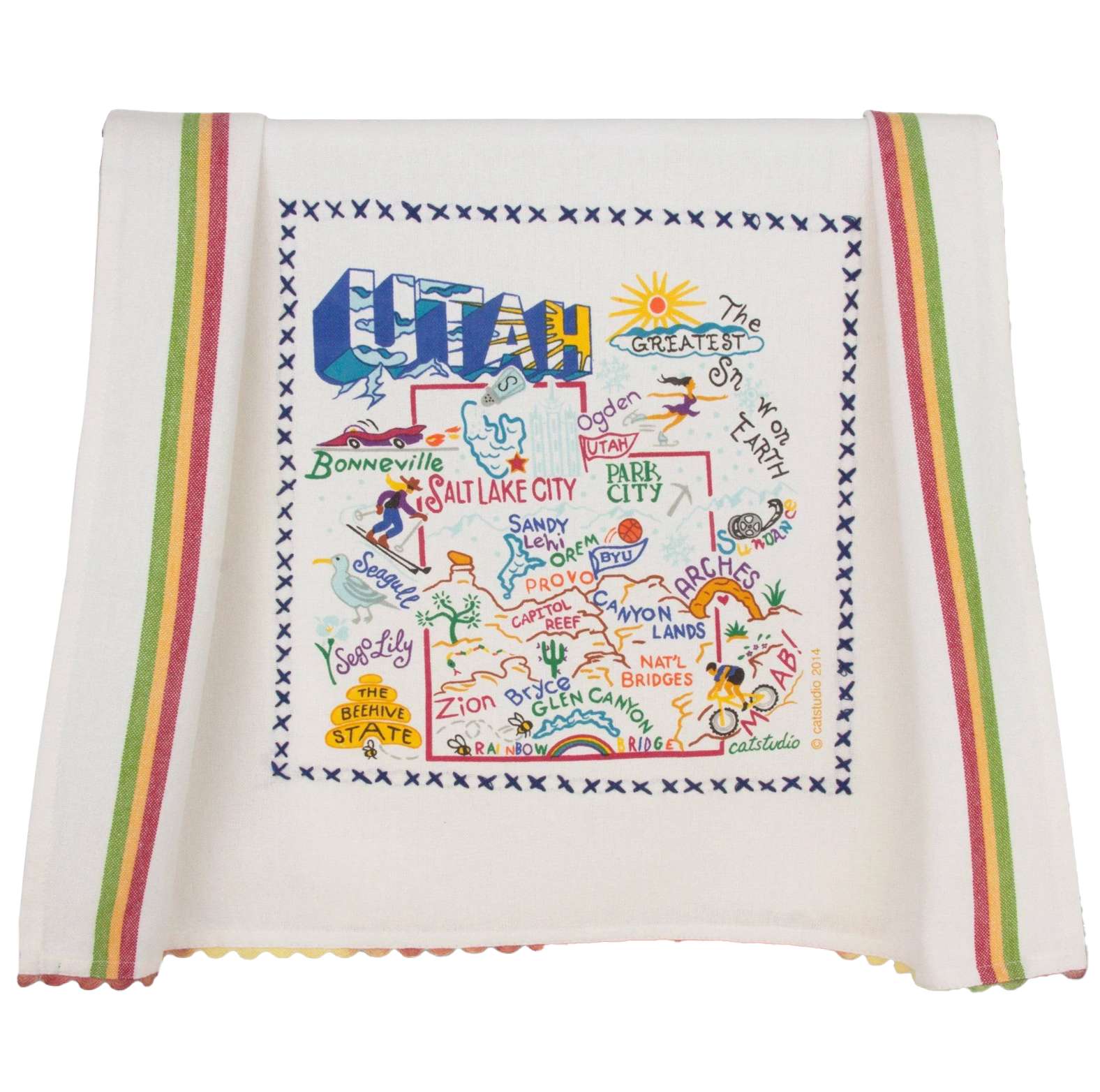 Utah Dish Towel