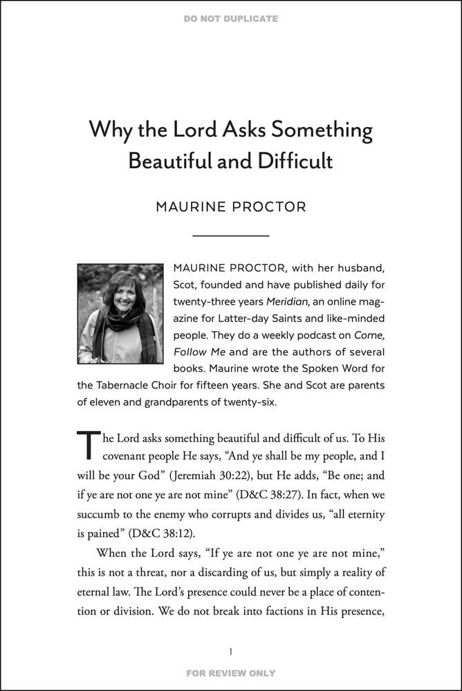 No Division among You, , large