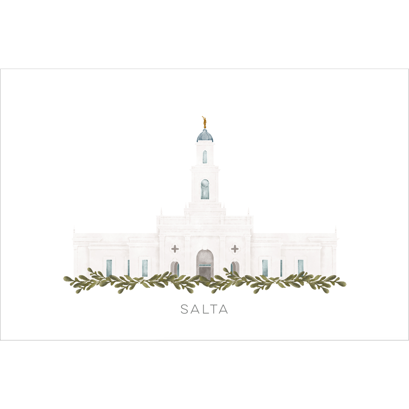 Salta Argentina Temple (28x34 Framed Paper Print), , large image number 2