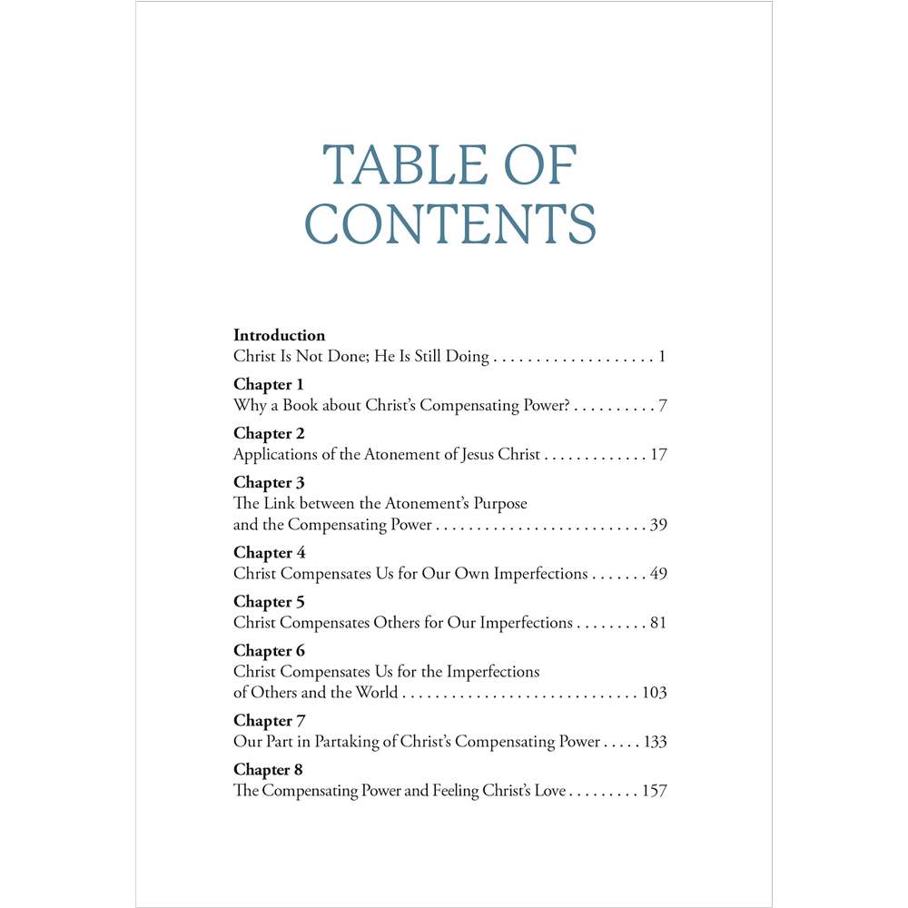 The Compensating Power of Christ, , large