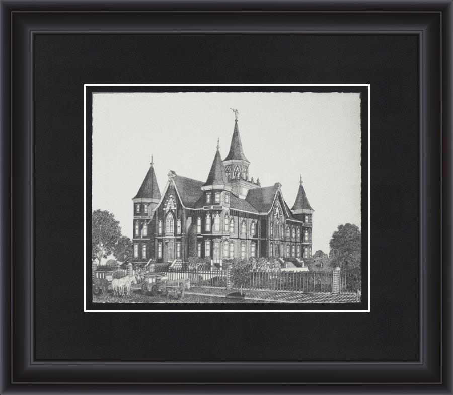 Provo City Center Temple (21x24 Framed Print)