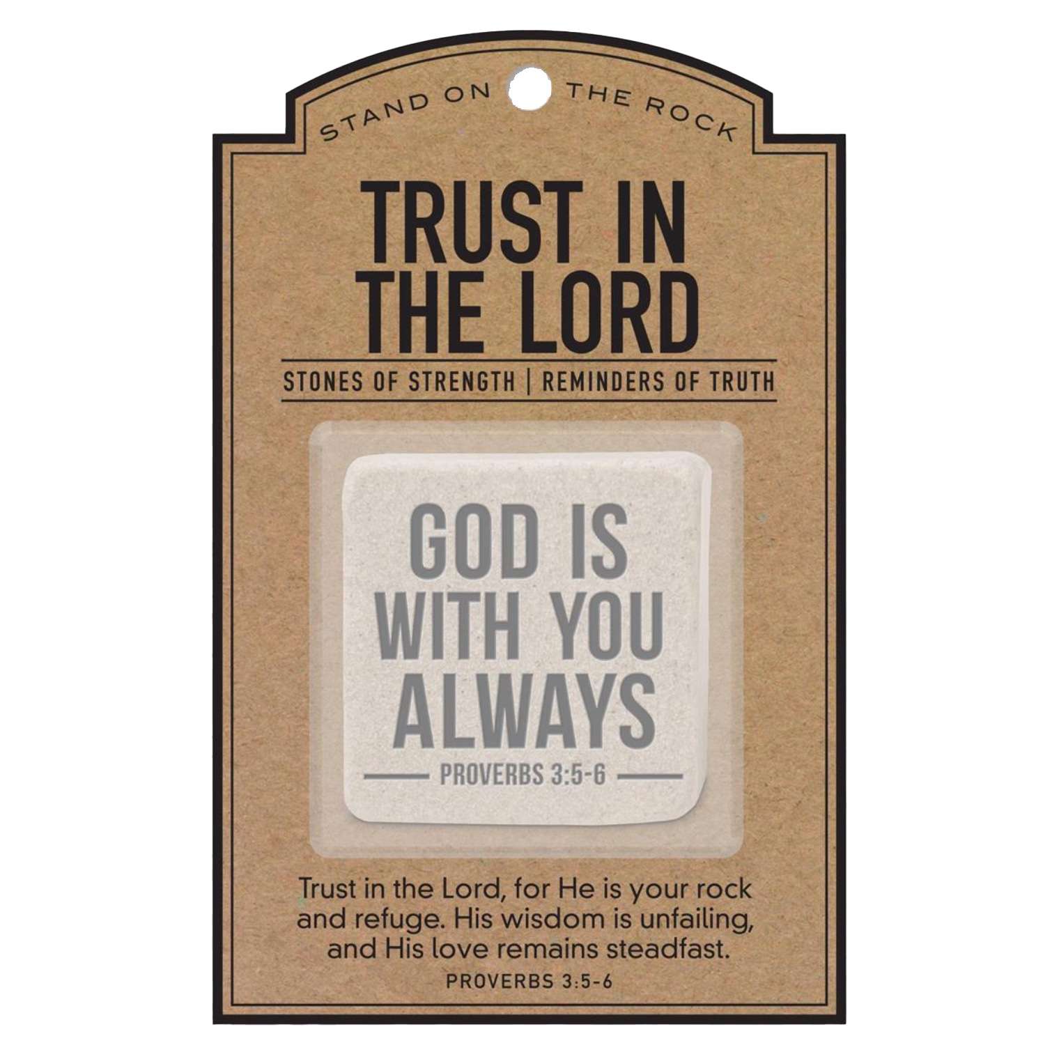 God is With You Always Stone, , large image number 0