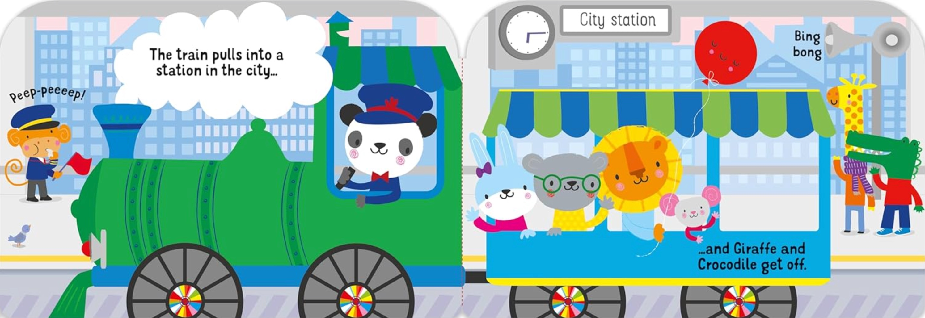 Baby's Very First Train Book, , large