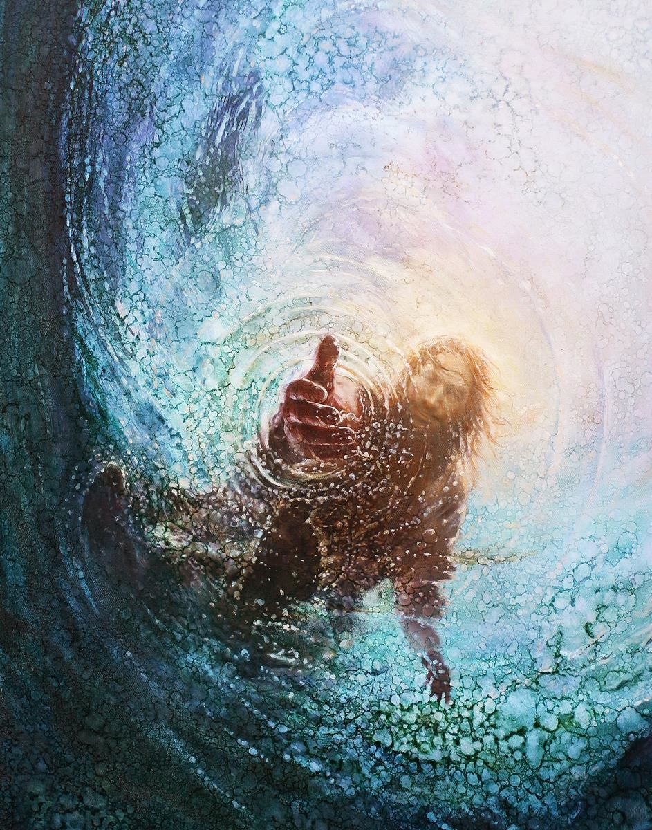 The Hand of God (24x19 Framed Art)