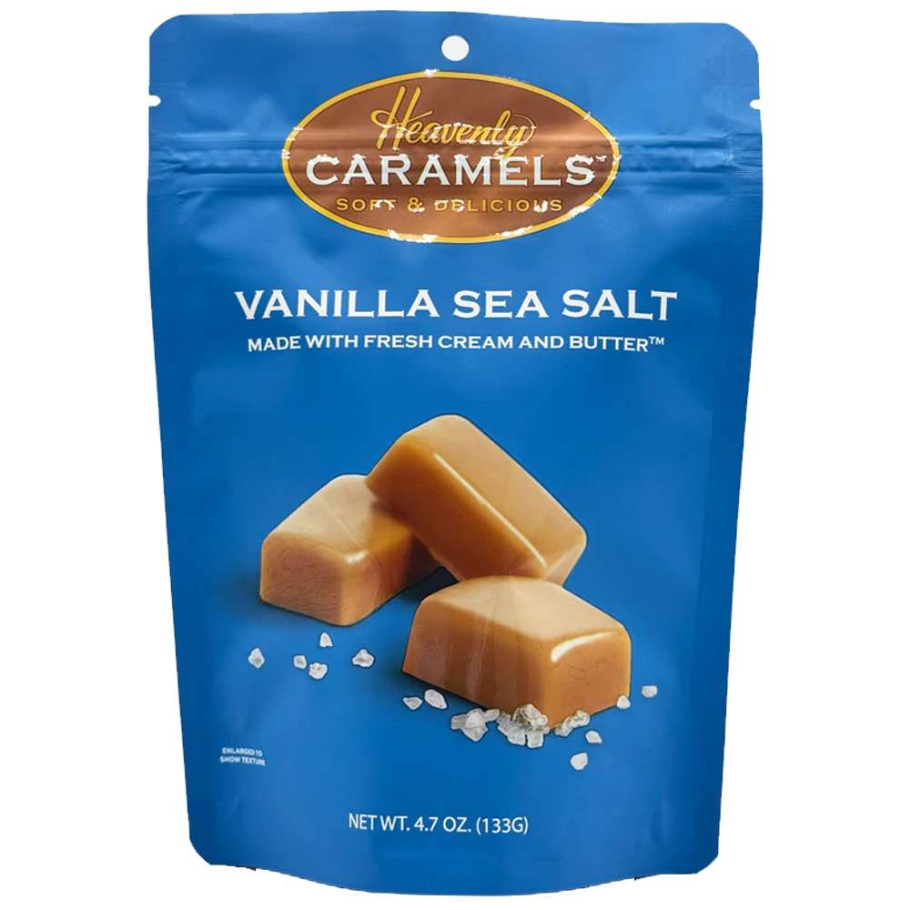Vanilla Sea Salt Caramels Bag