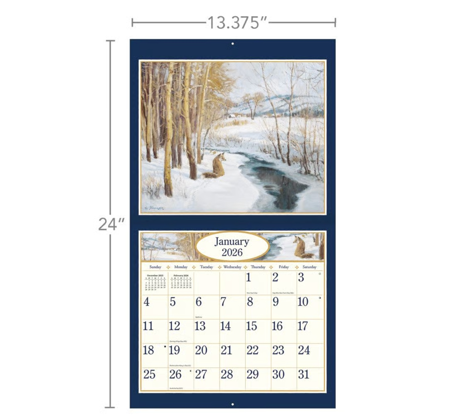 2026 Four Seasons Wall Calendar, , large