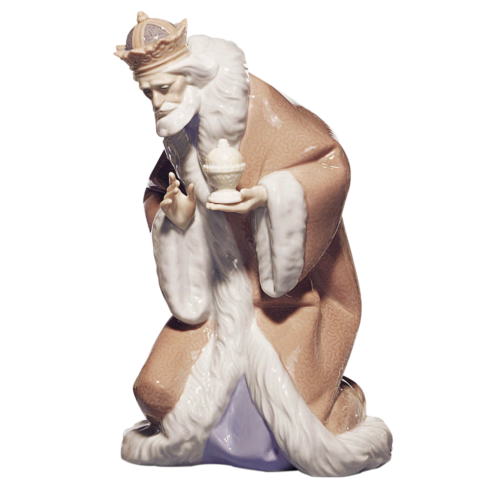 King Melchior Porcelain Nativity Figurine