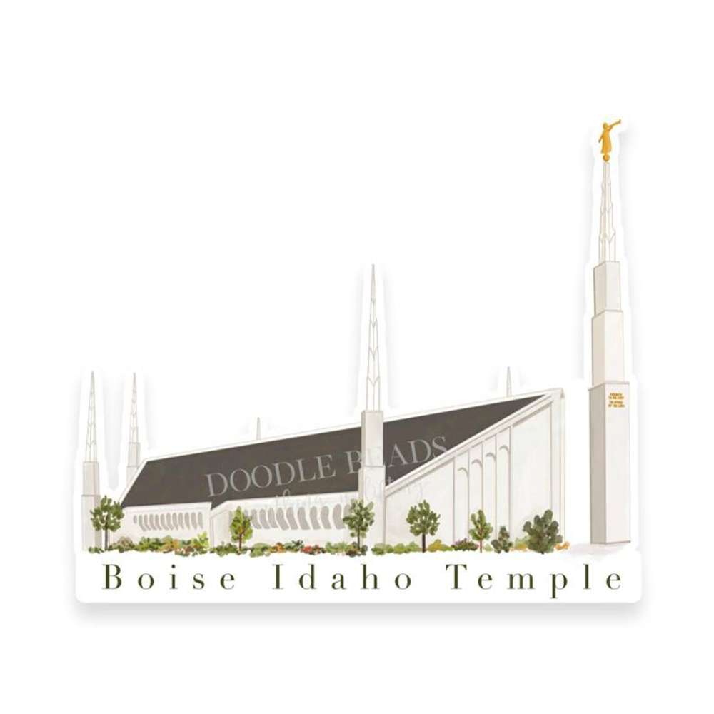 Sticker Boise Temple