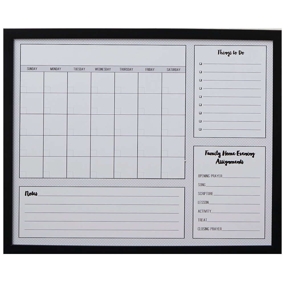 Family Home Evening Whiteboard