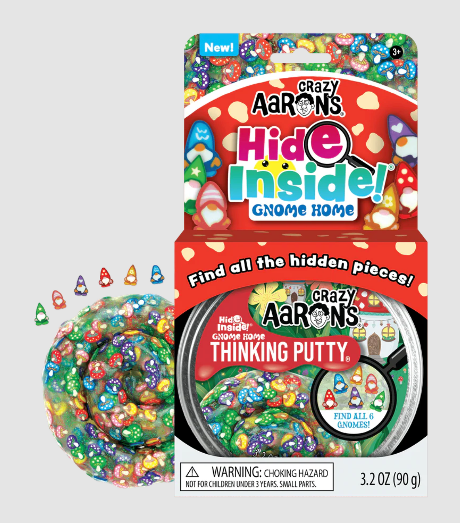 Gnome Home Hide Inside Thinking Putty
