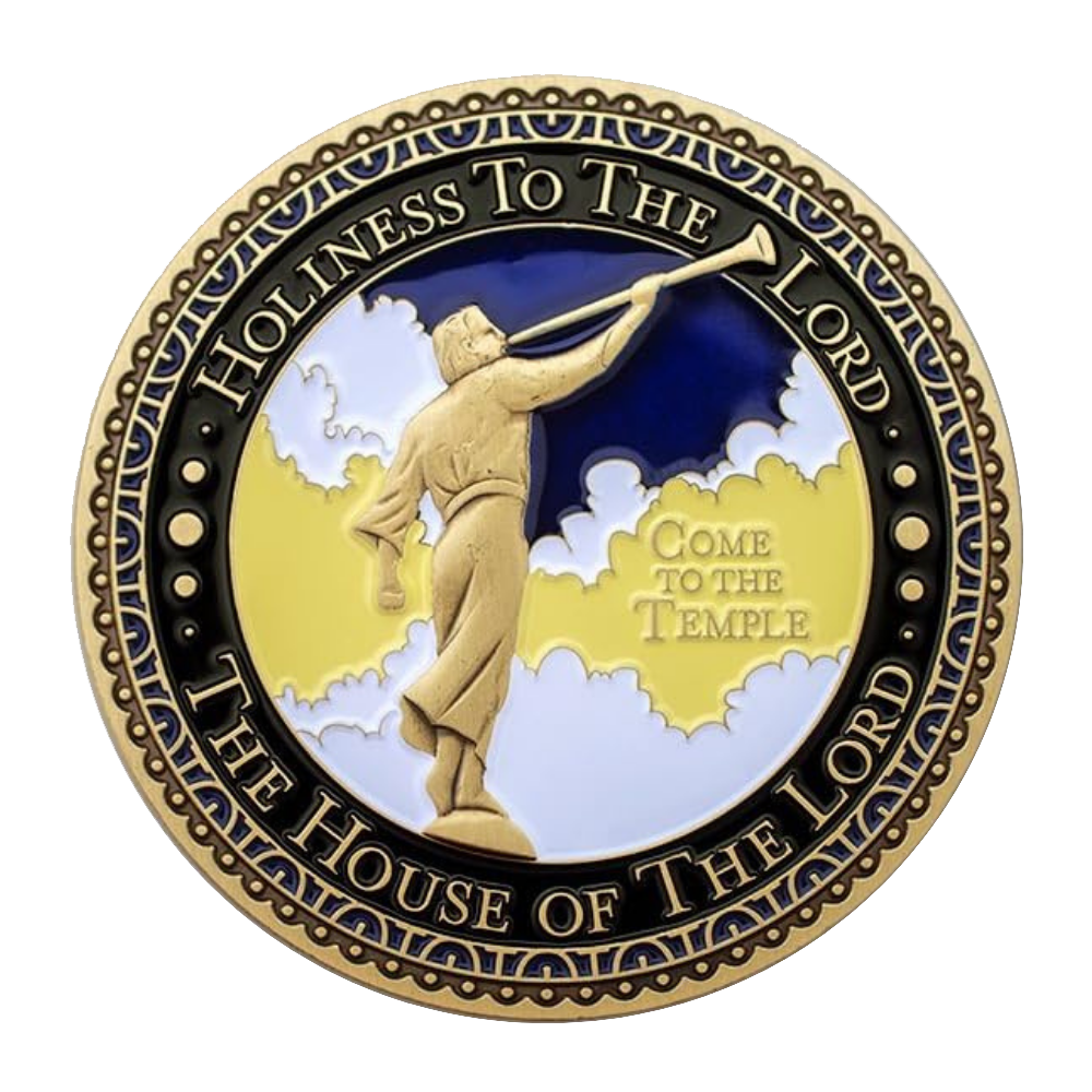 Idaho Falls Temple Medallion Coin, , large