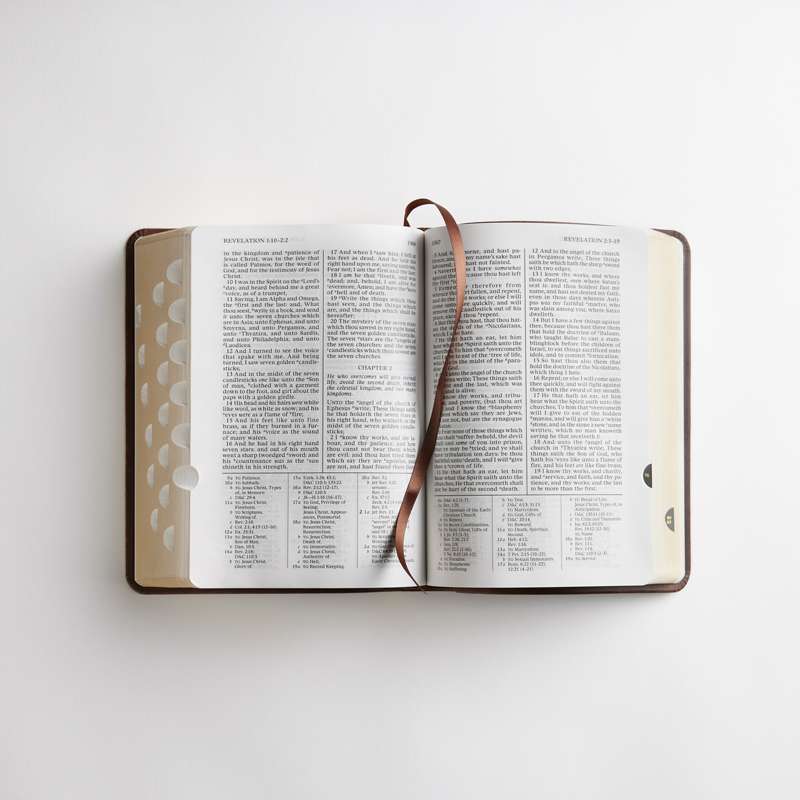Simulated Leather Holy Bible, Regular (Color Options), , large