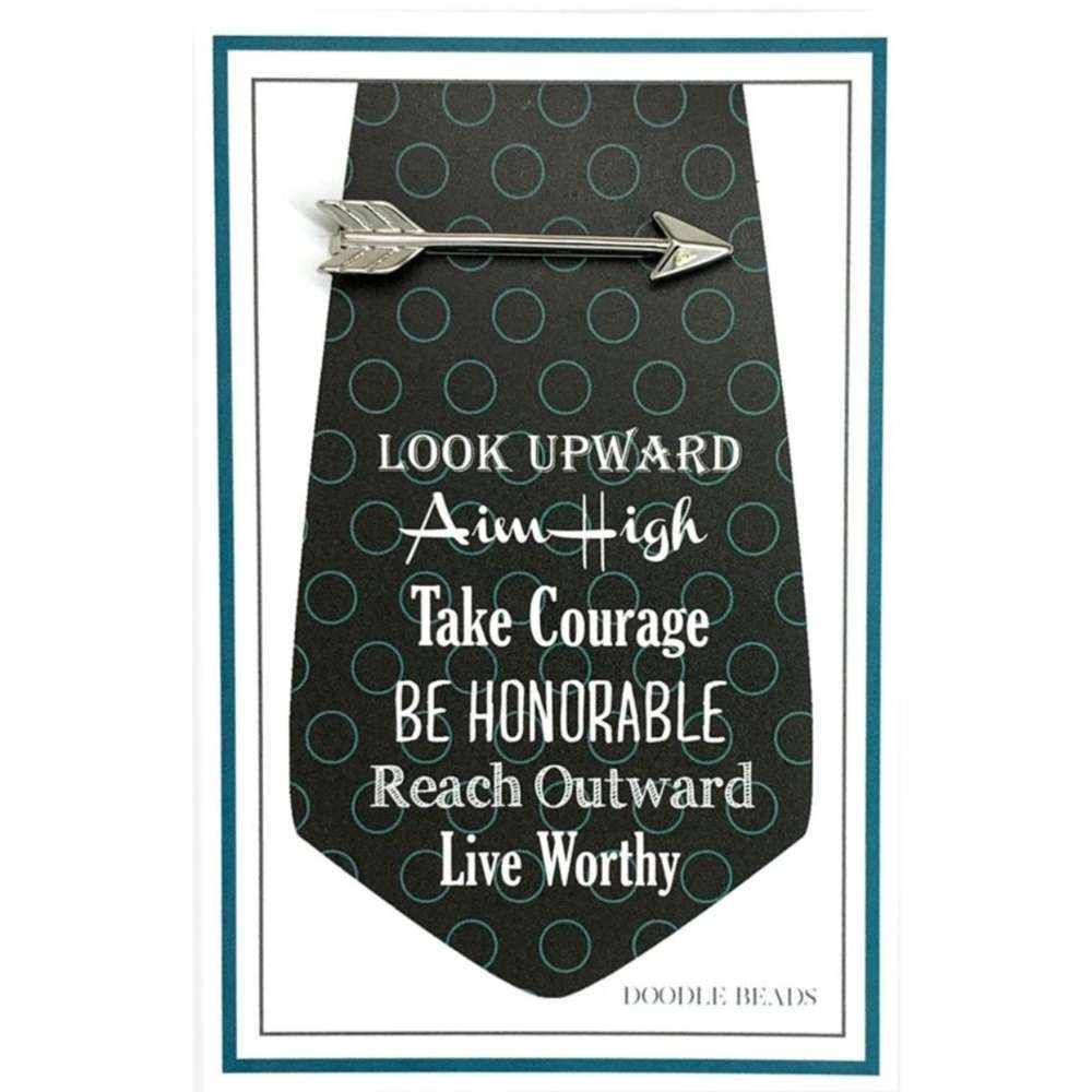 Aim High Arrow Tie Bar
