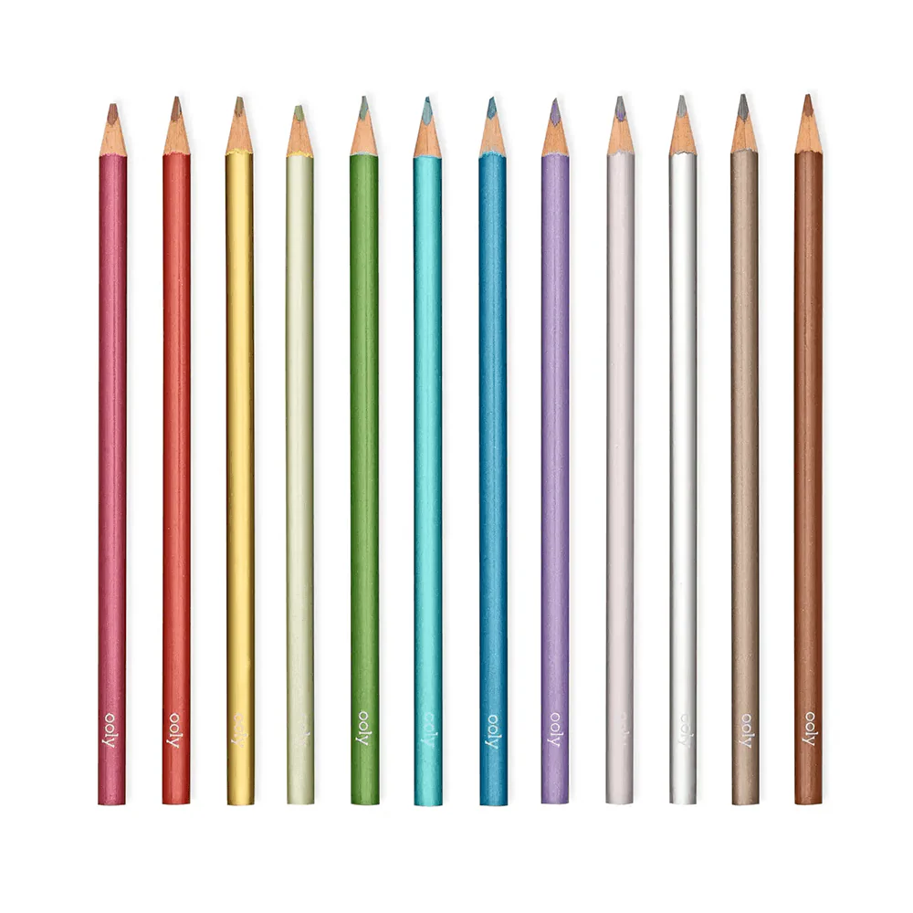 Modern Metallics Colored Pencils, , large image number 2
