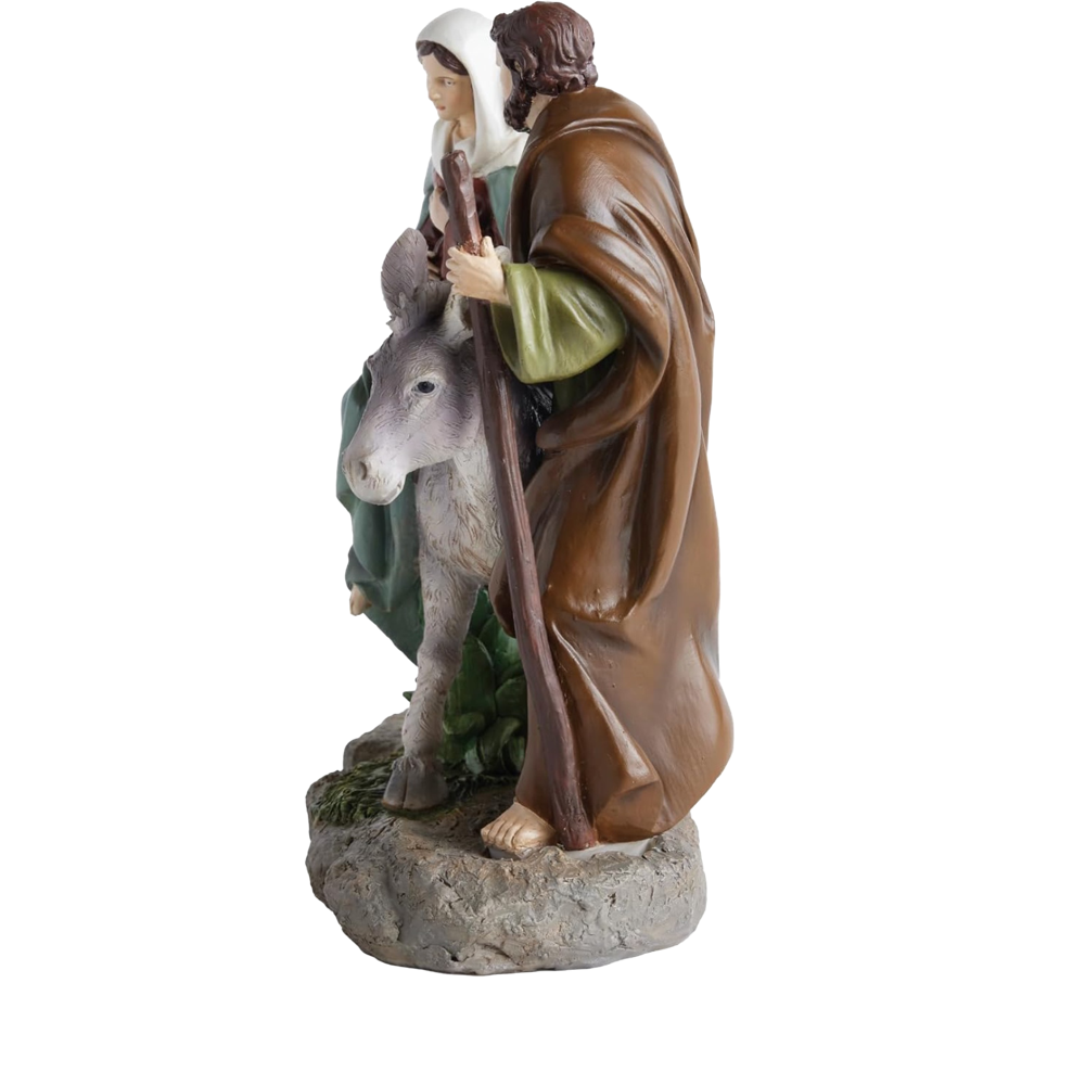 Journey to Bethlehem Holy Family Nativity Figurine, , large