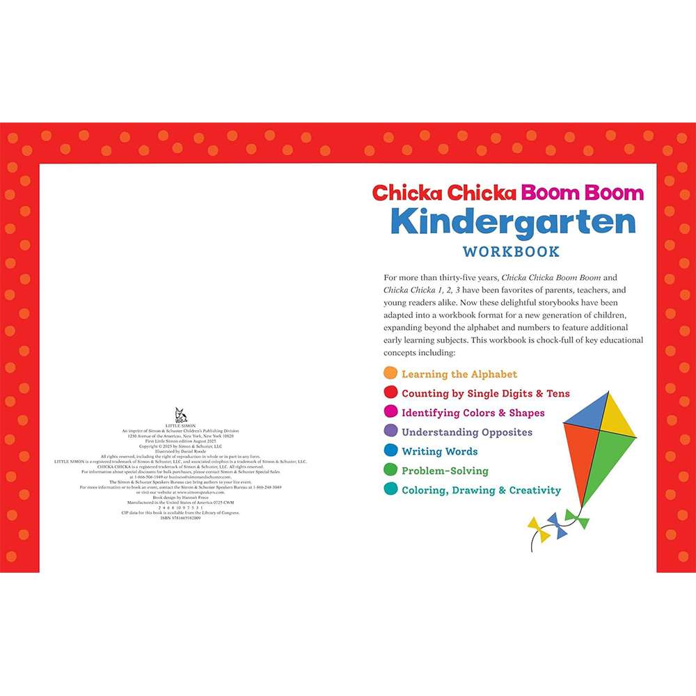 Chicka Chicka Boom Boom Kindergarten Workbook, , large