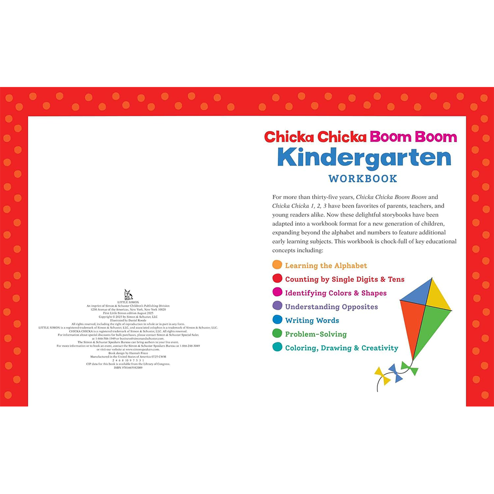 Chicka Chicka Boom Boom Kindergarten Workbook, , large