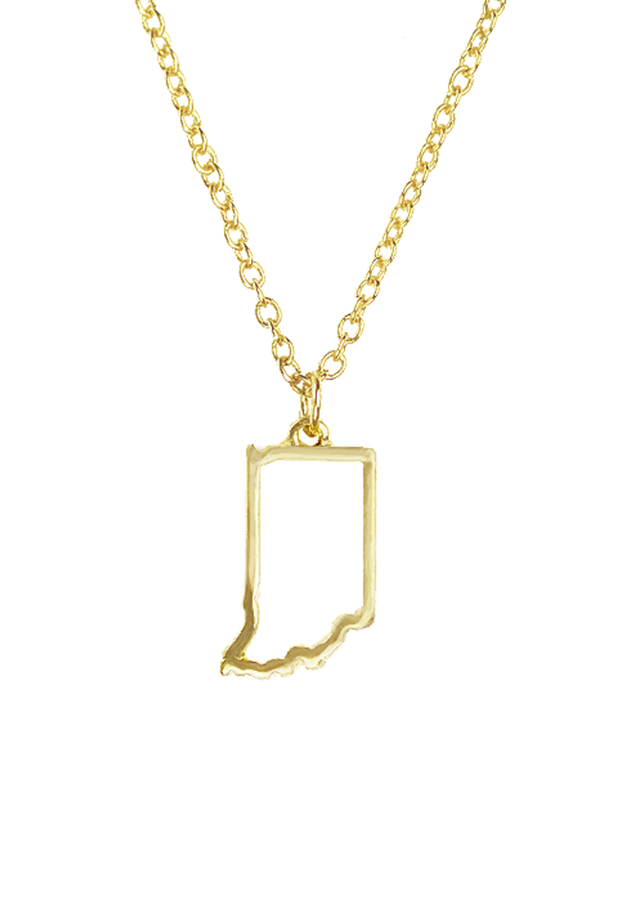 Indiana State Necklace, , large
