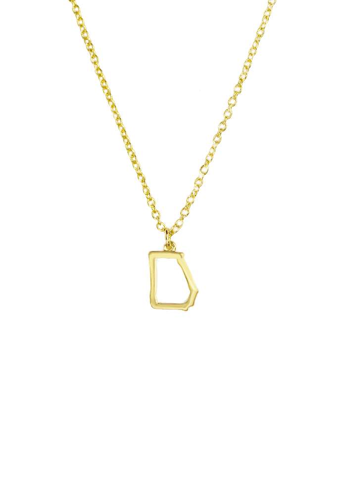 Georgia State Necklace, , large
