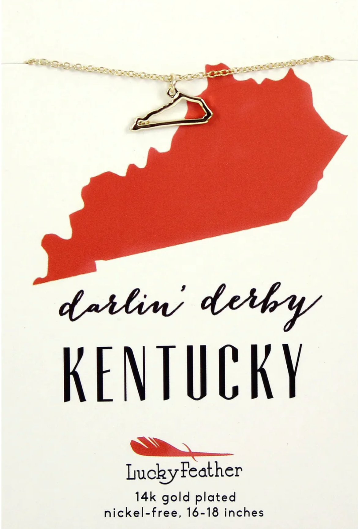 Kentucky State Necklace