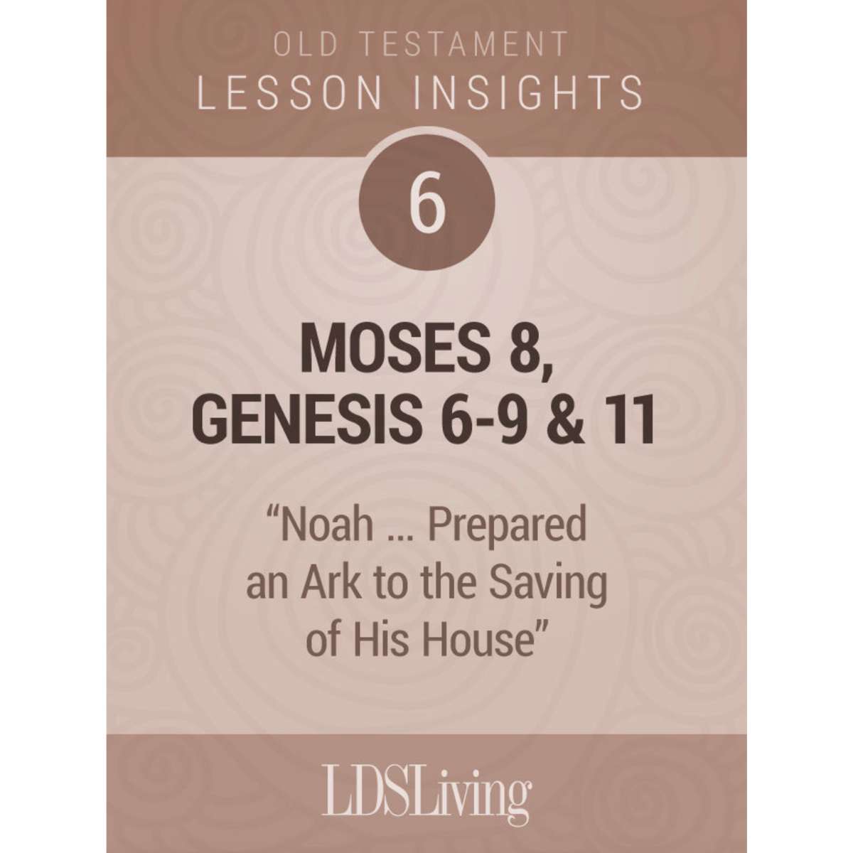 Lesson Insights Old Testament #6