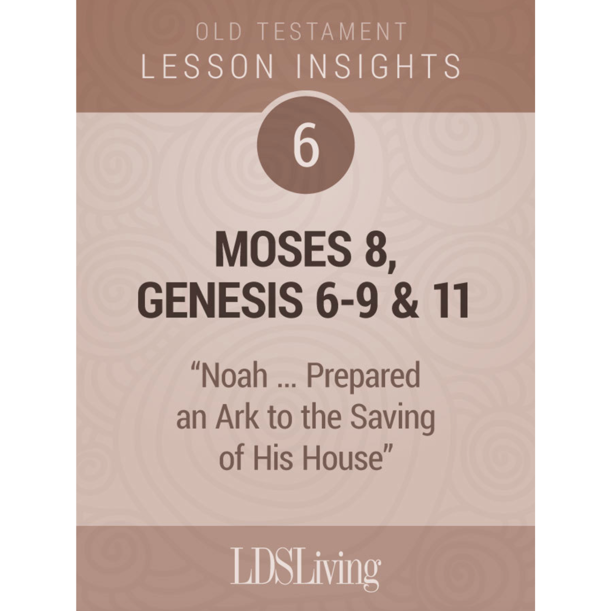 Lesson Insights Old Testament #6